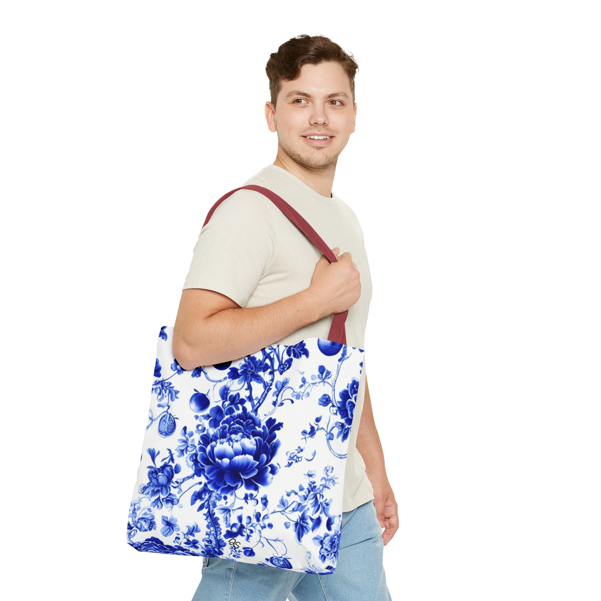 Elegant Floral Tote Bag - DOSE OF DOS