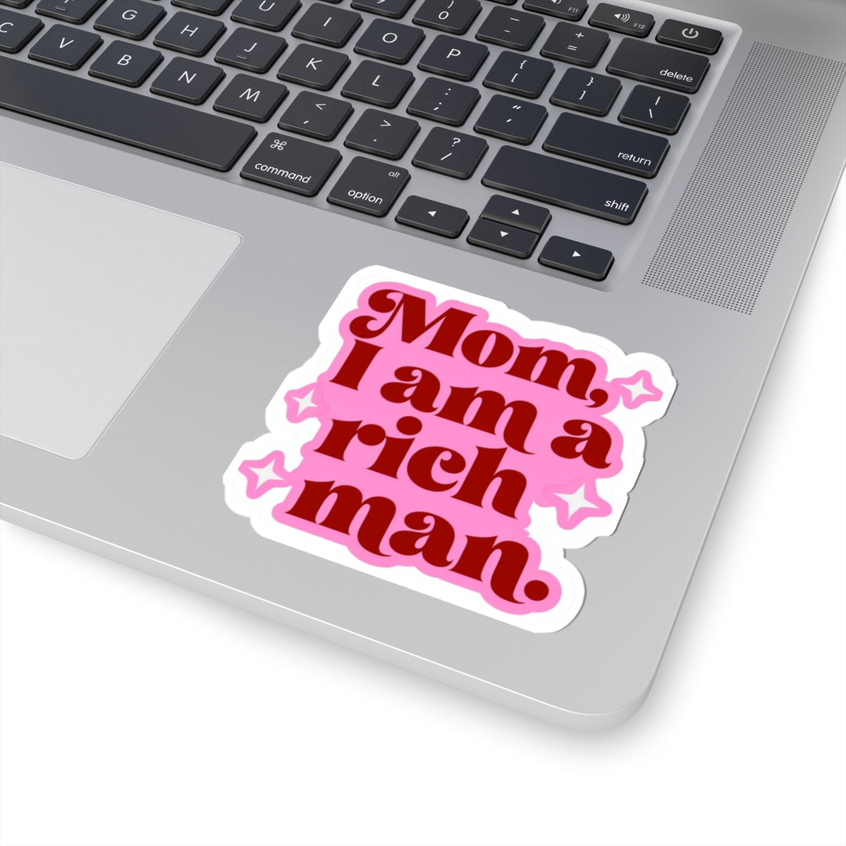 Rich Man Kiss-Cut Stickers
