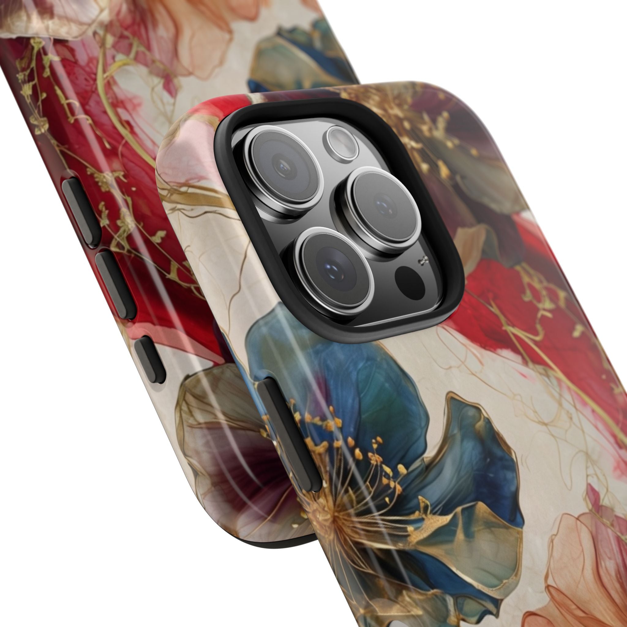 Floral Abstract Design Tough Phone CASE - DOSE OF DOS BRAND