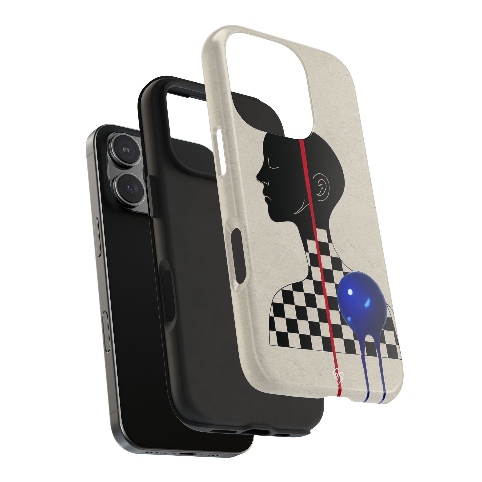 Abstract Blue Sphere Case - DOSE OF DOS BRAND