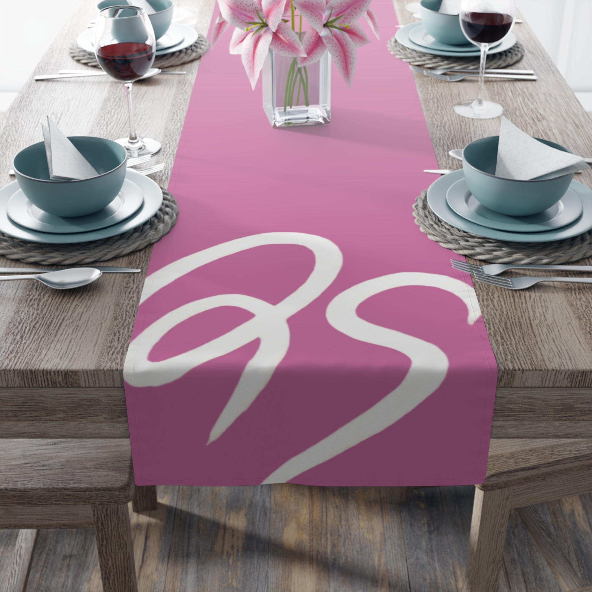 MAKE IT YOUR WAY | Personalized | Table Runner | dose of dos