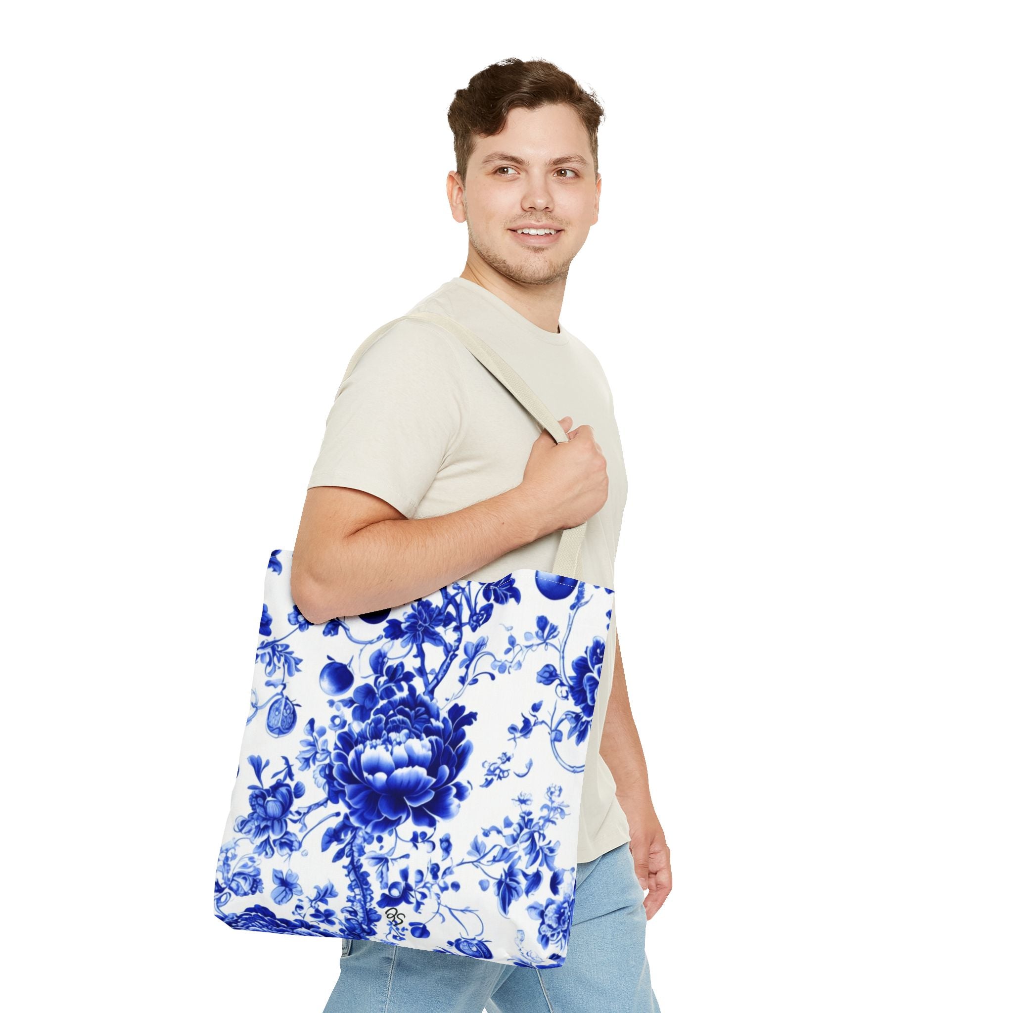Elegant Floral Tote Bag - DOSE OF DOS