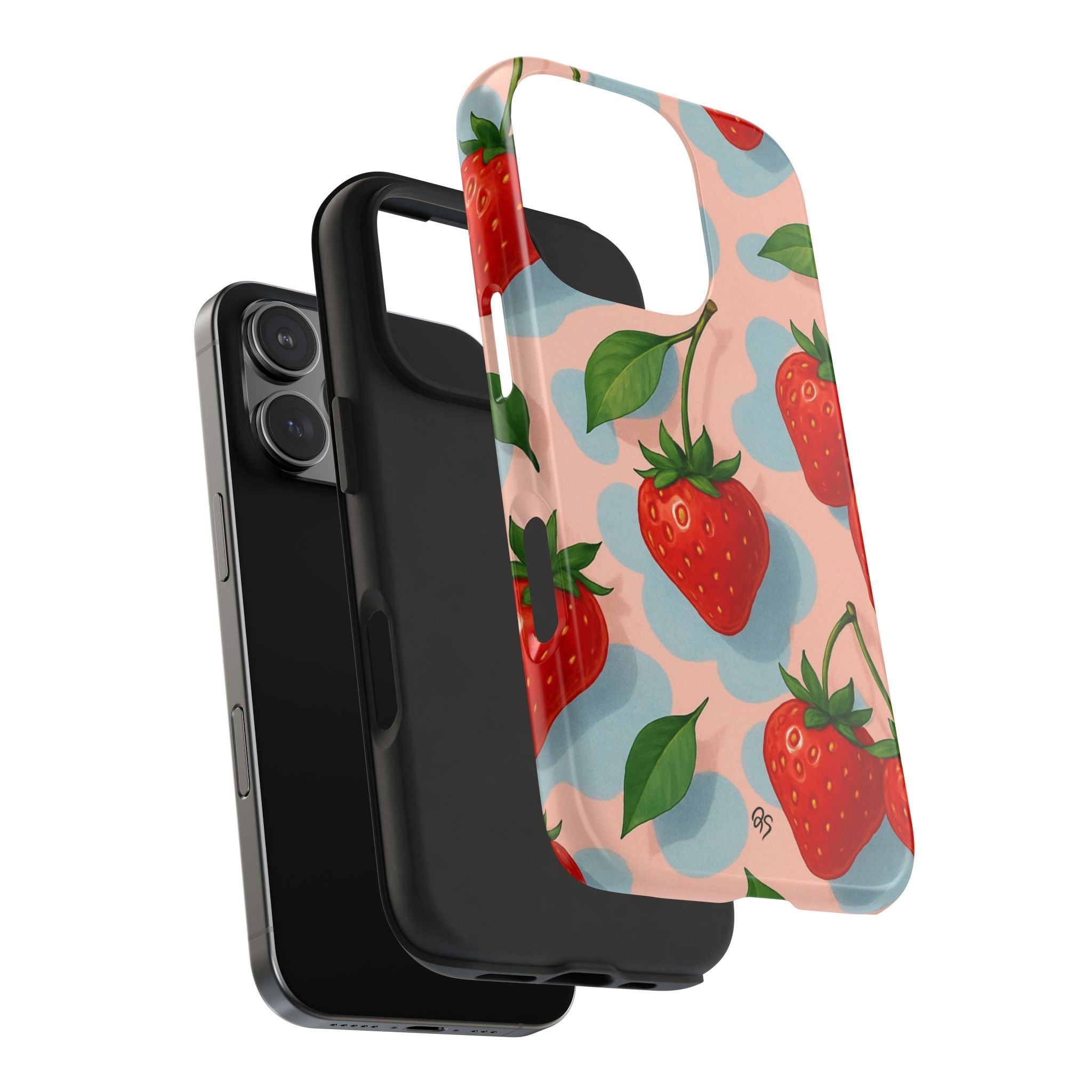 Strawberry Blossom Tough Phone Case - DOSE OF DOS BRAND