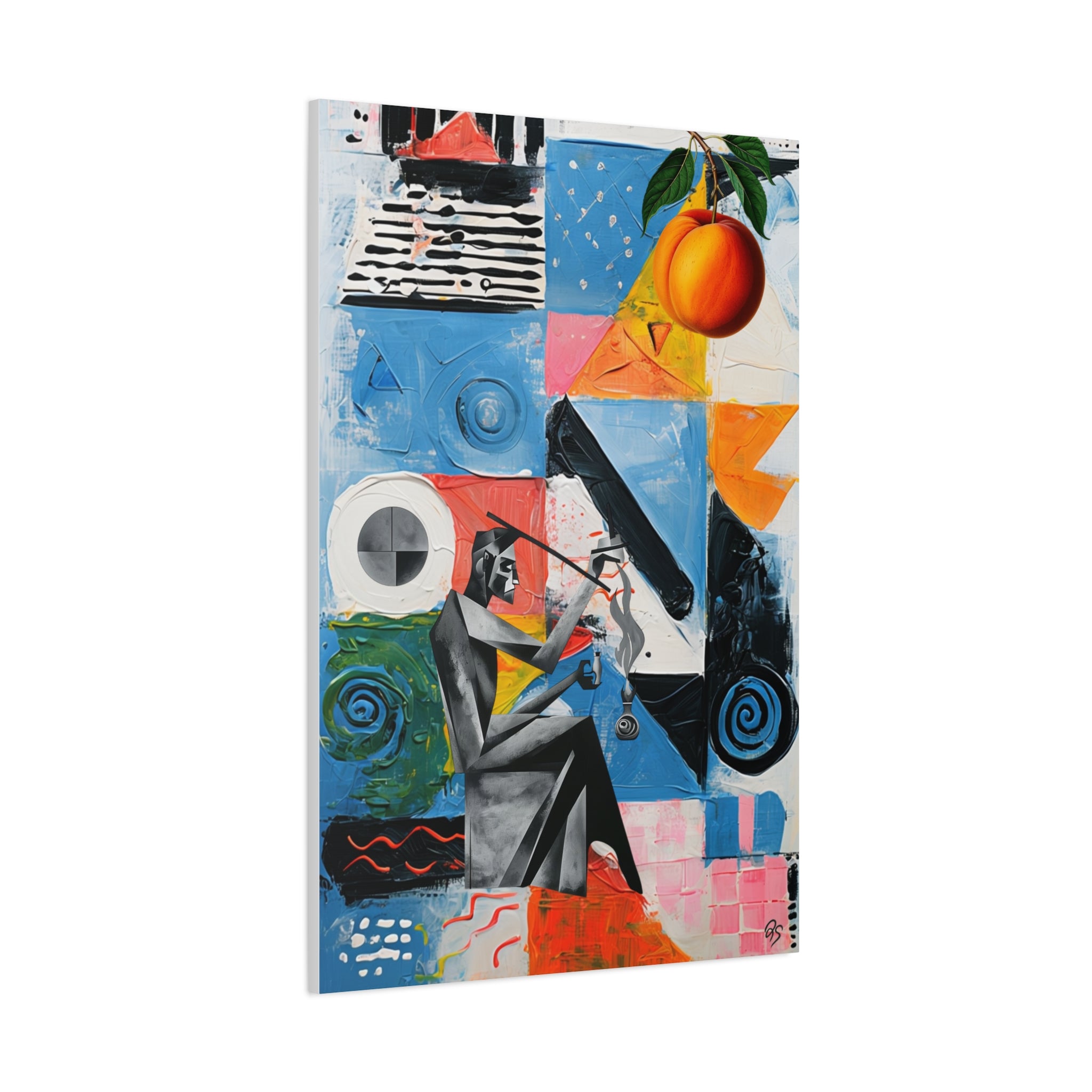 dose of dos  | abstract canvas art