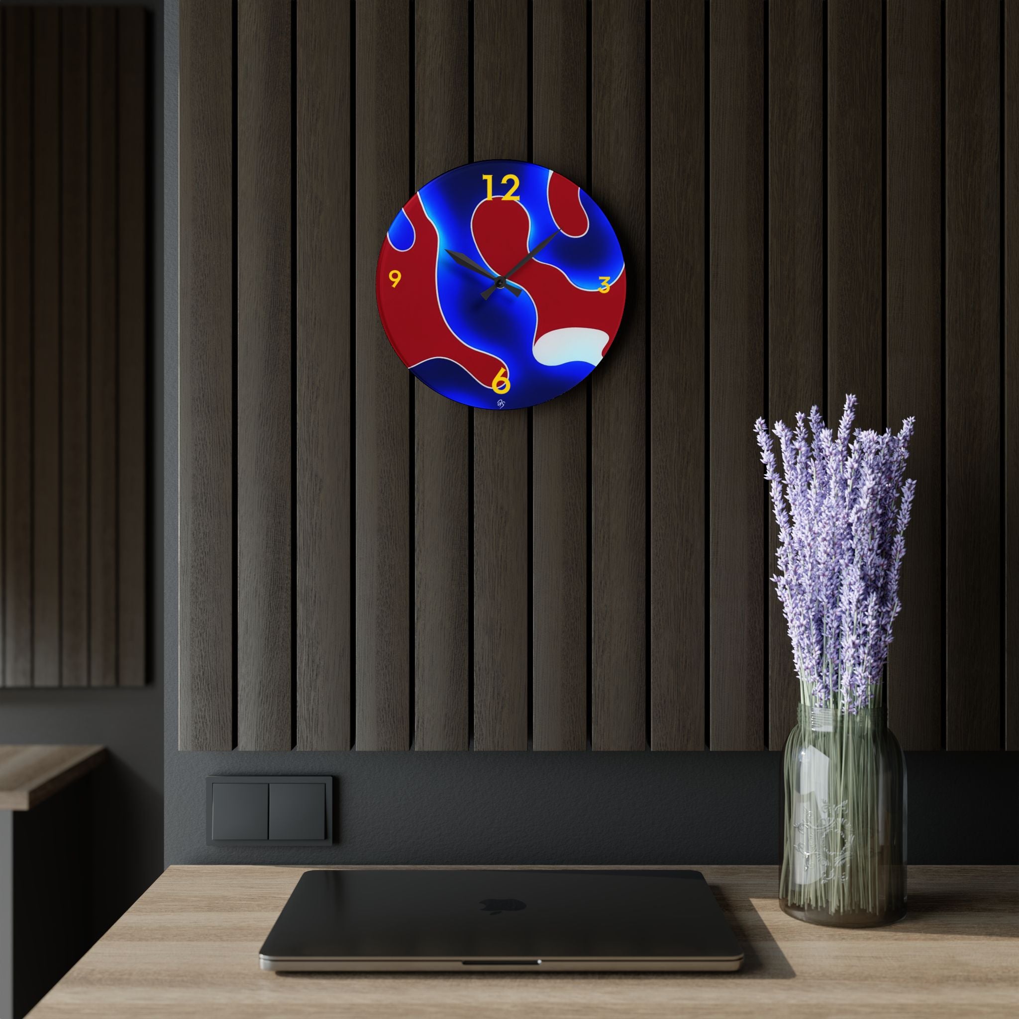 Abstract Acrylic Wall Clock - dose of dos