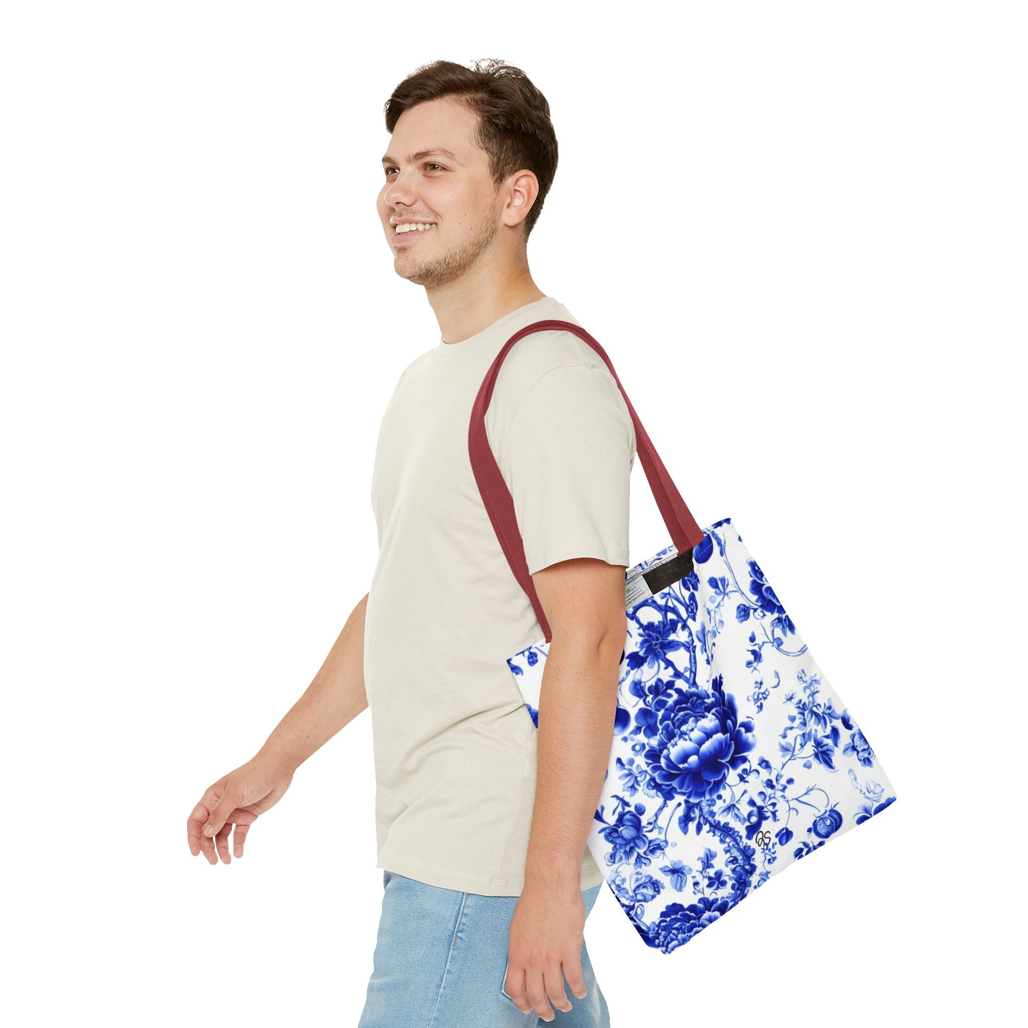 Elegant Floral Tote Bag - DOSE OF DOS