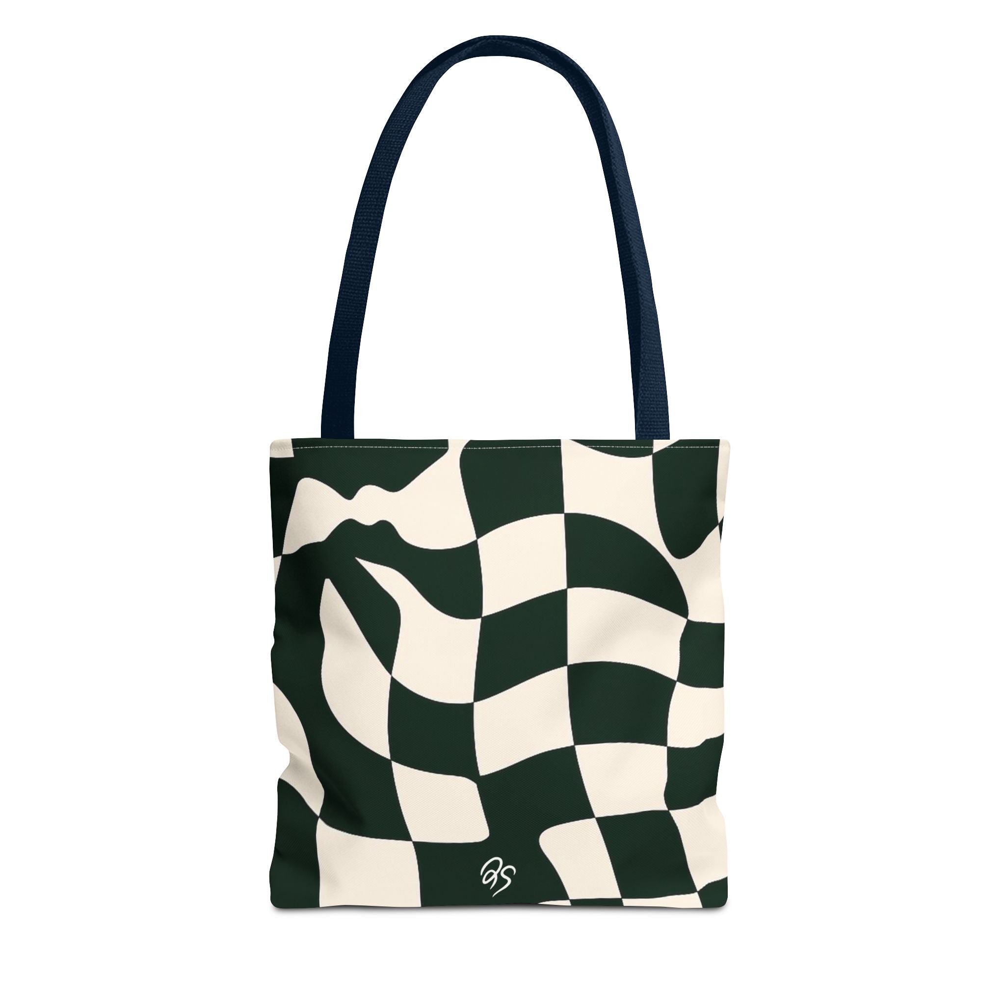 Abstract Checkered tote bag - dose of dos