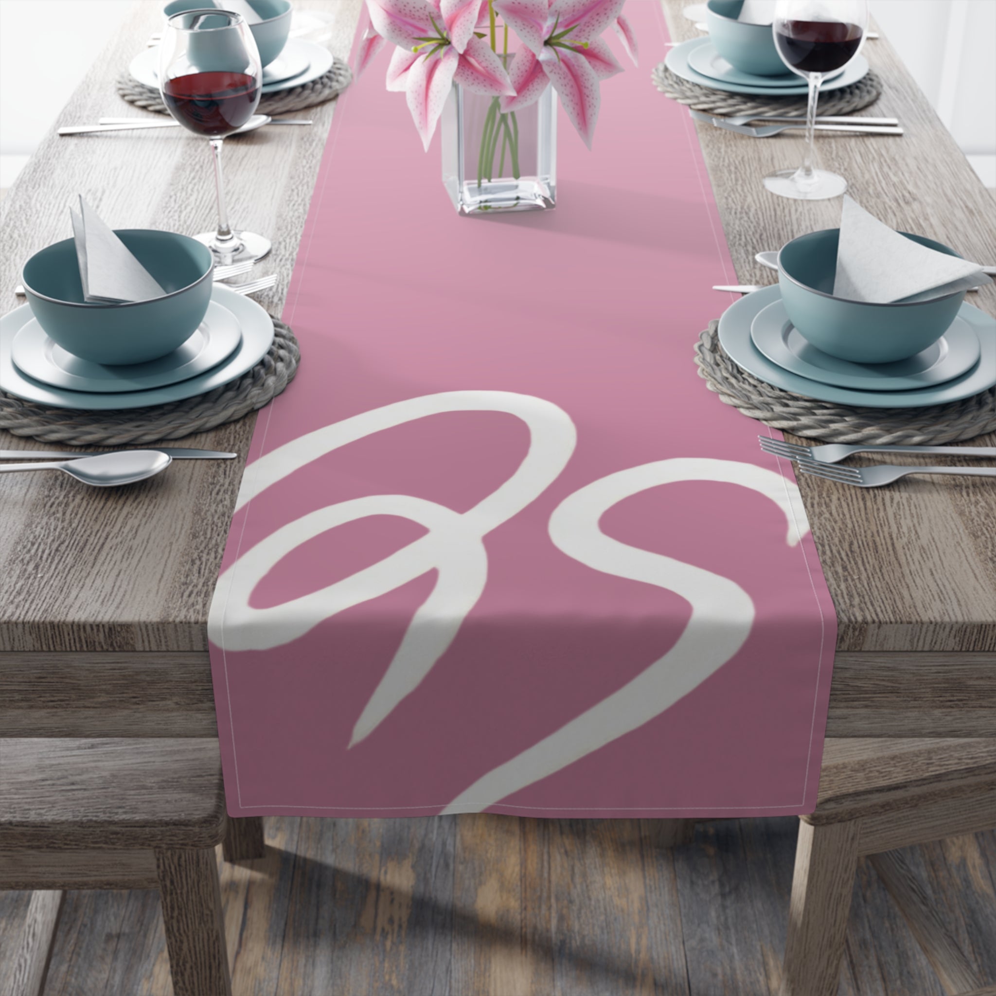 MAKE IT YOUR WAY | Personalized | Table Runner | dose of dos