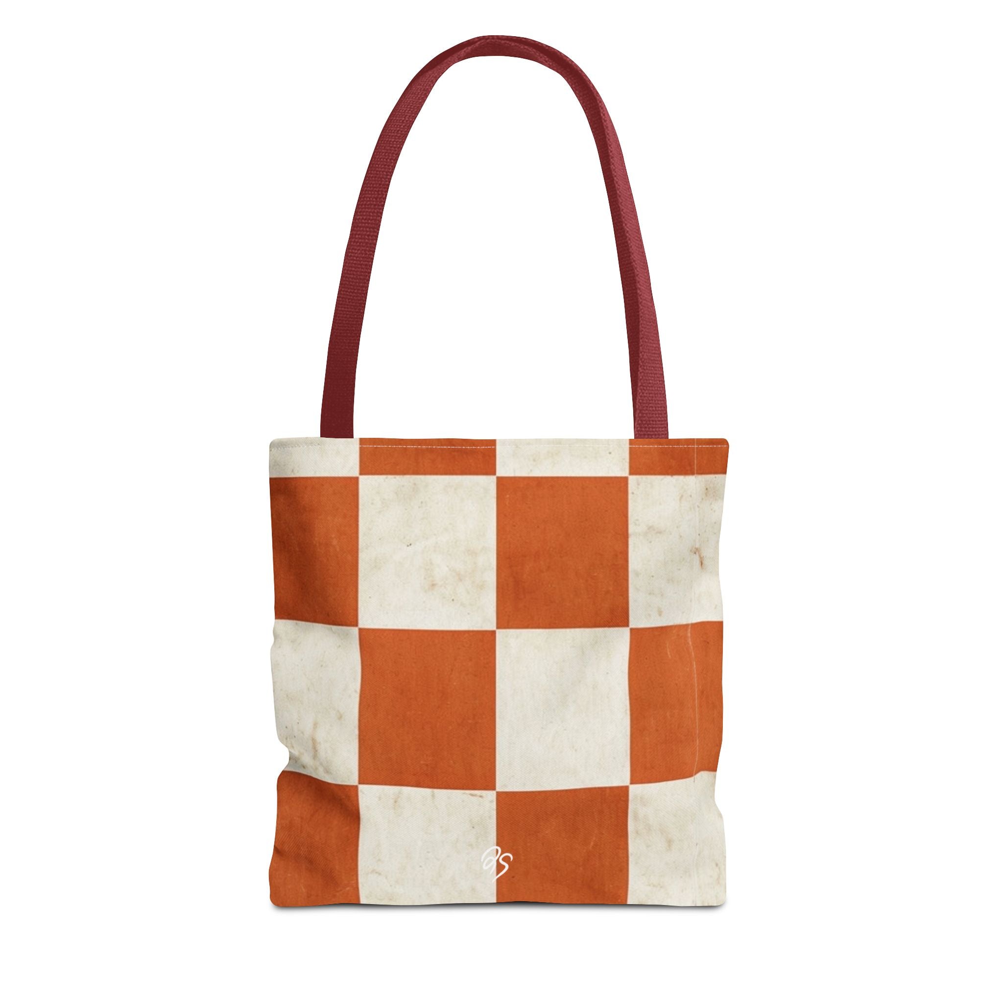 Rustic Checkered Tote Bag - DOSE OF DOS