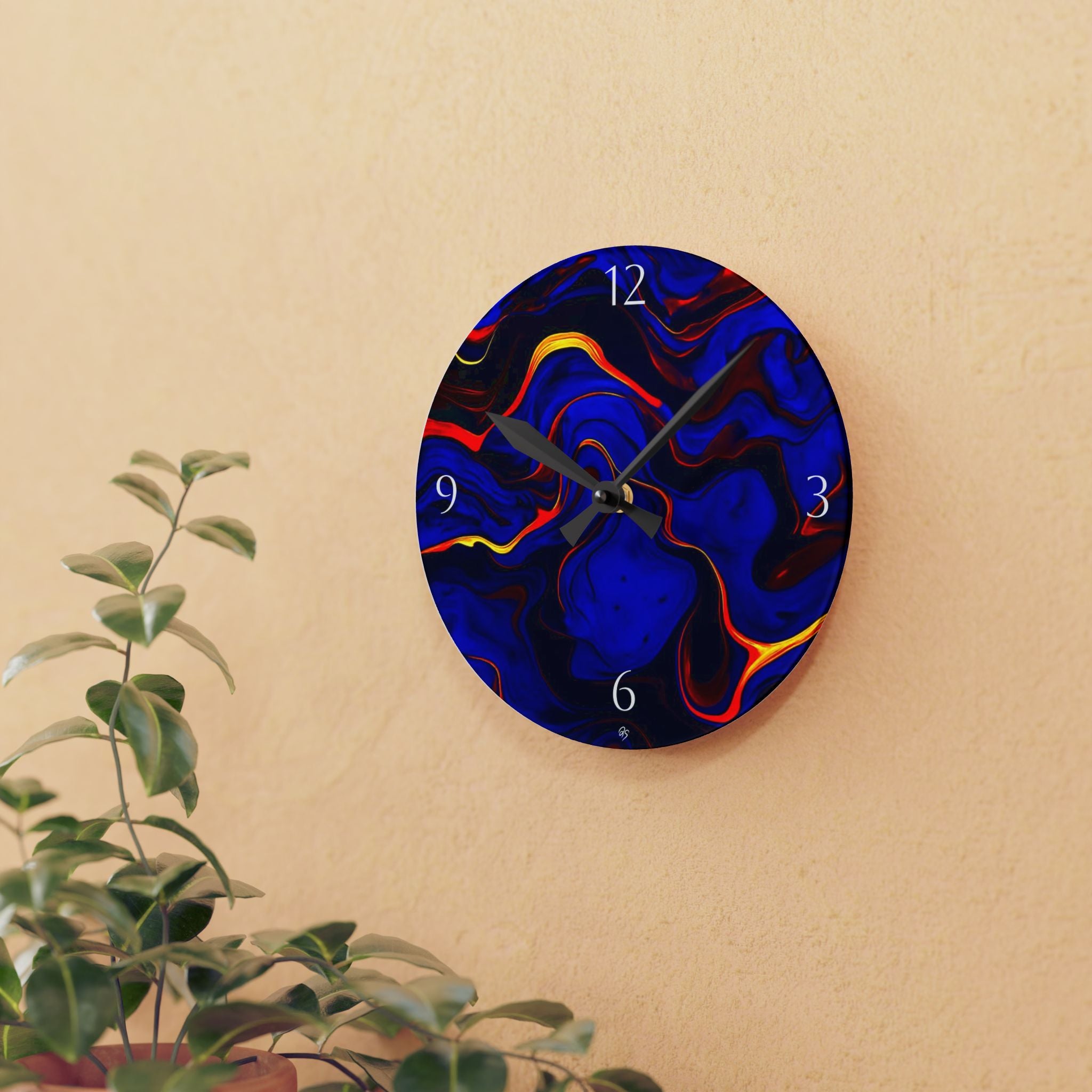 Acrylic Wall Clock - dose of dos