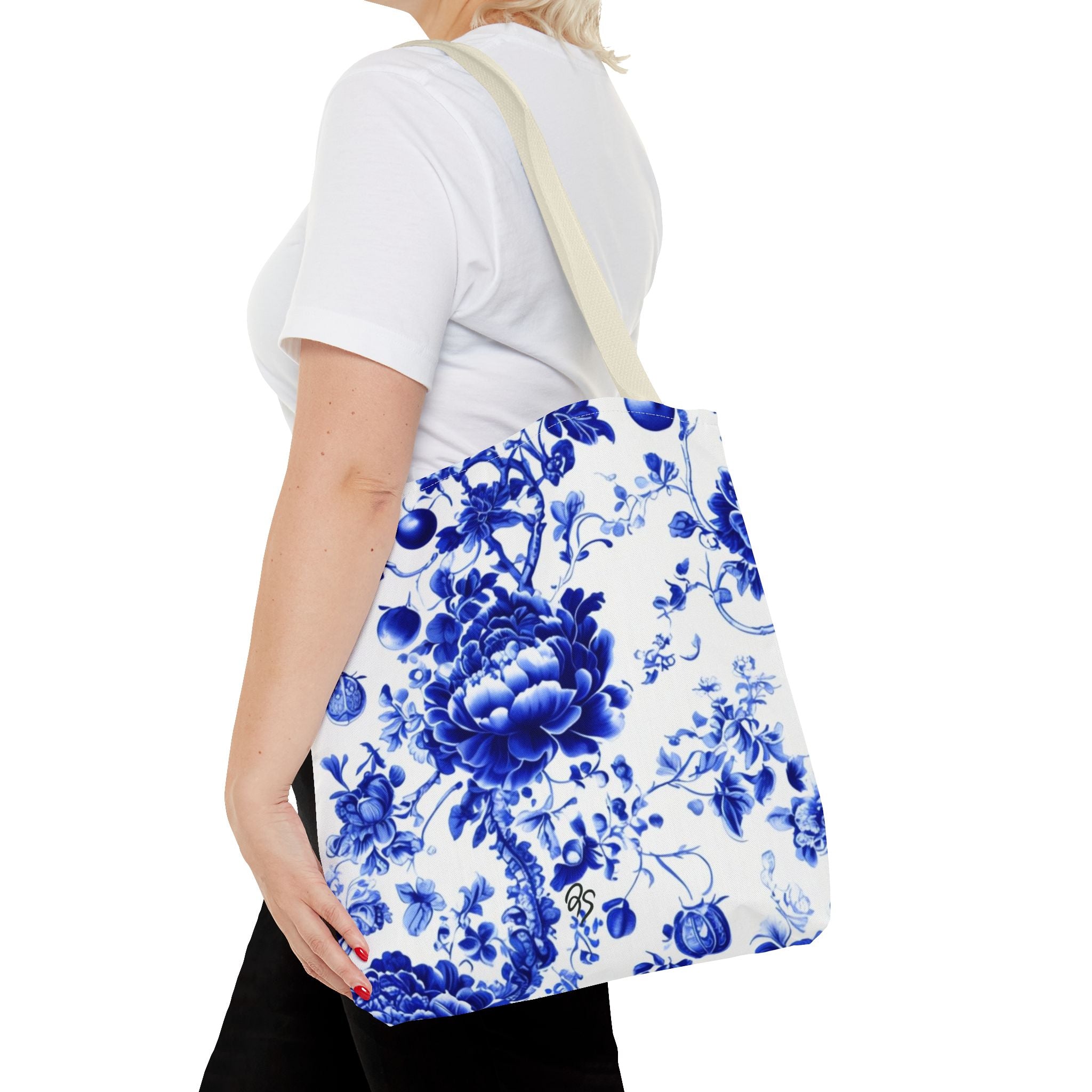 Elegant Floral Tote Bag - DOSE OF DOS