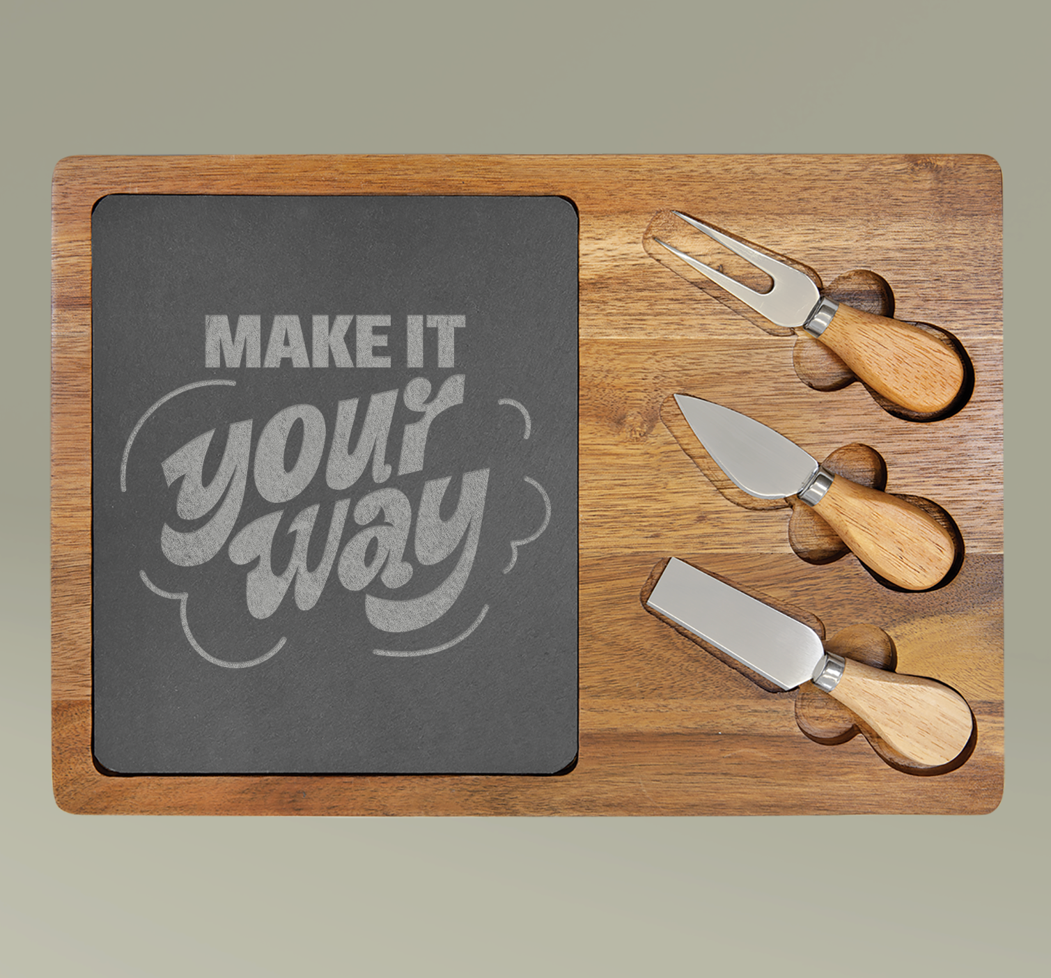 MAKE IT YOUR WAY | Personalized Charcuterie Board | *Engraved* Serving Tray | dose of dos