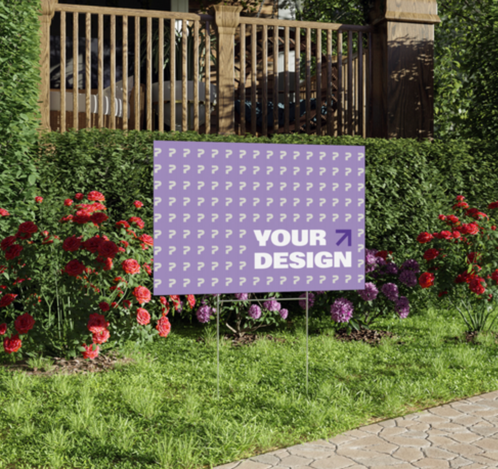 MAKE IT YOUR WAY | Personalized Lawn Sign | dose of dos