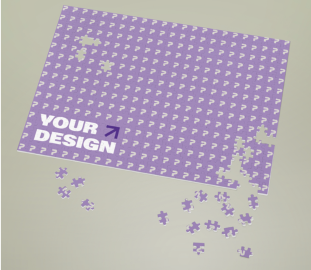 MAKE IT YOUR WAY | Personalized Jigsaw Puzzle with Tin | dose of dos |