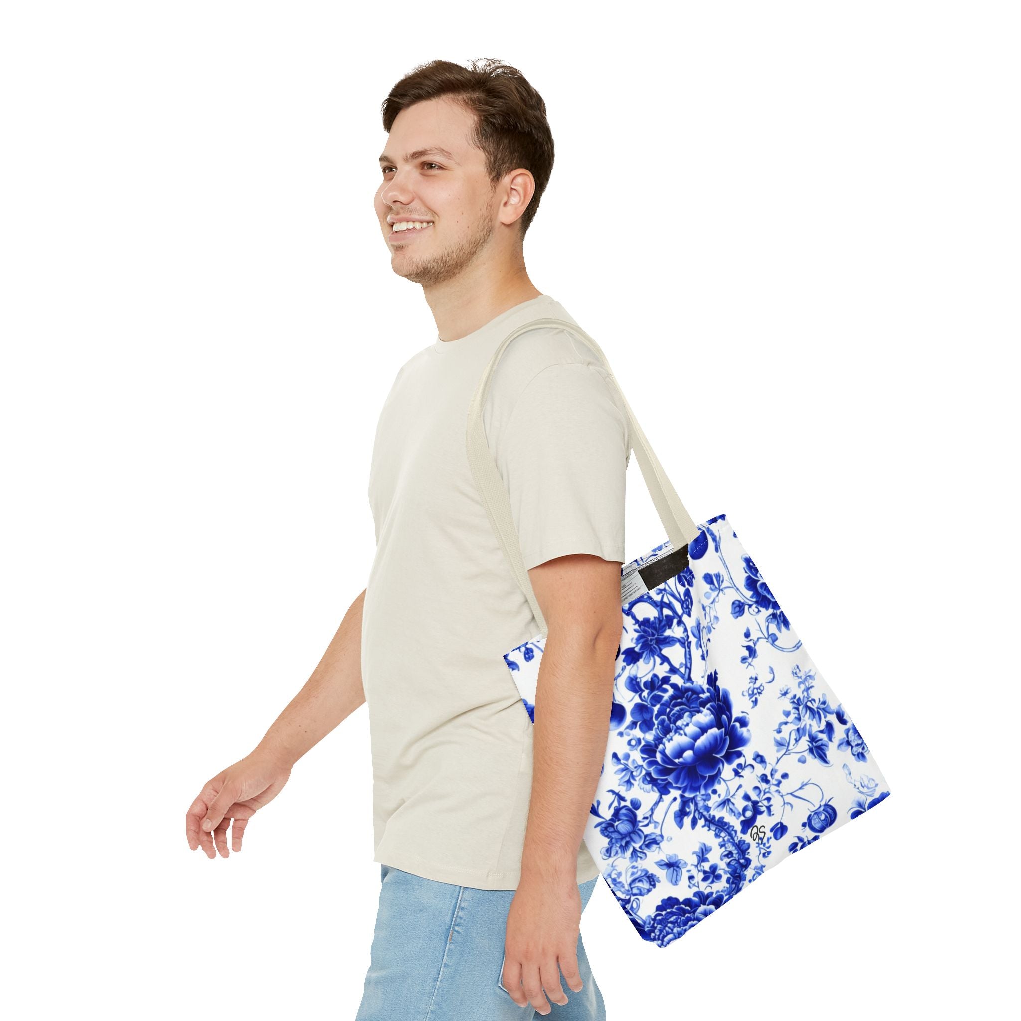 Elegant Floral Tote Bag - DOSE OF DOS