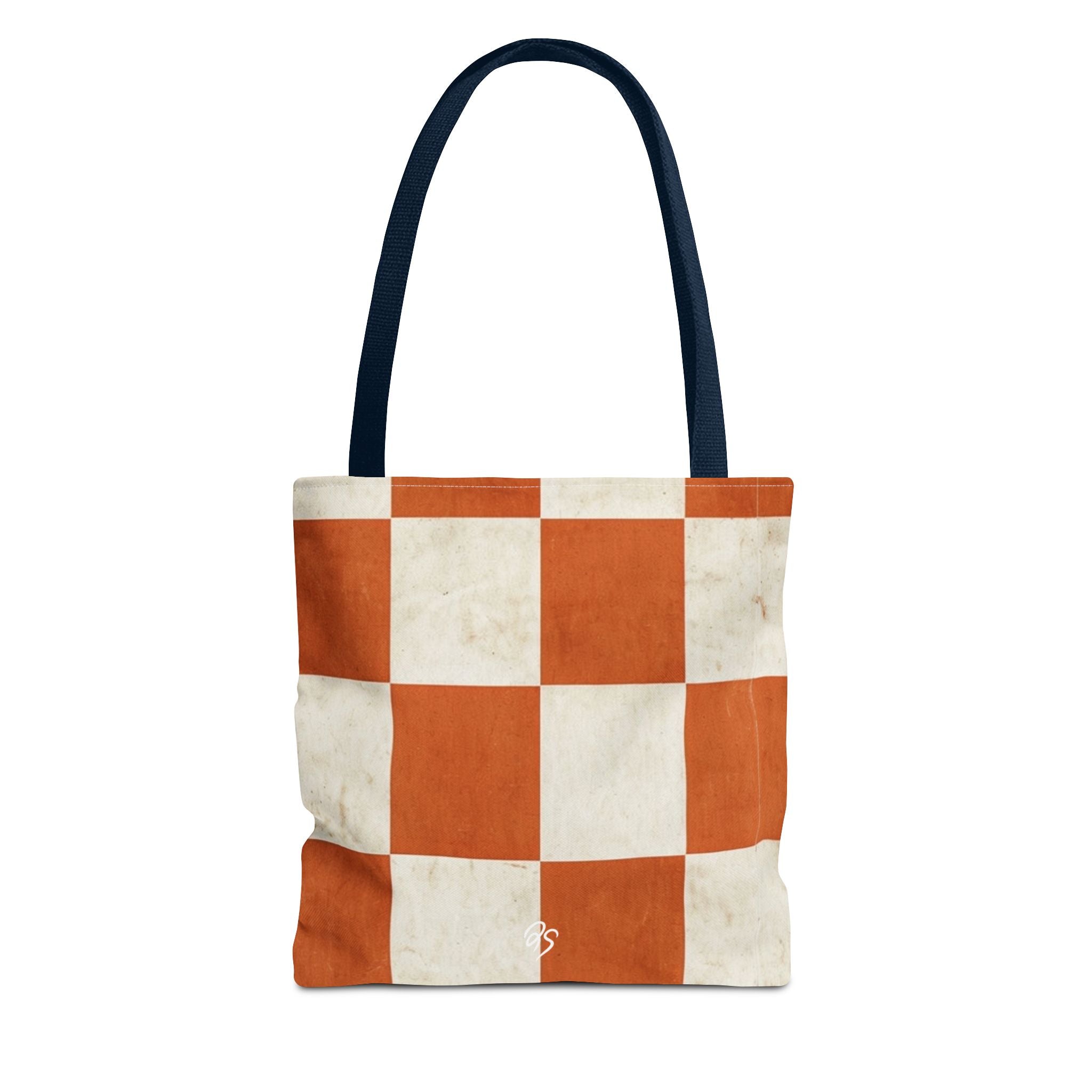 Rustic Checkered Tote Bag - DOSE OF DOS