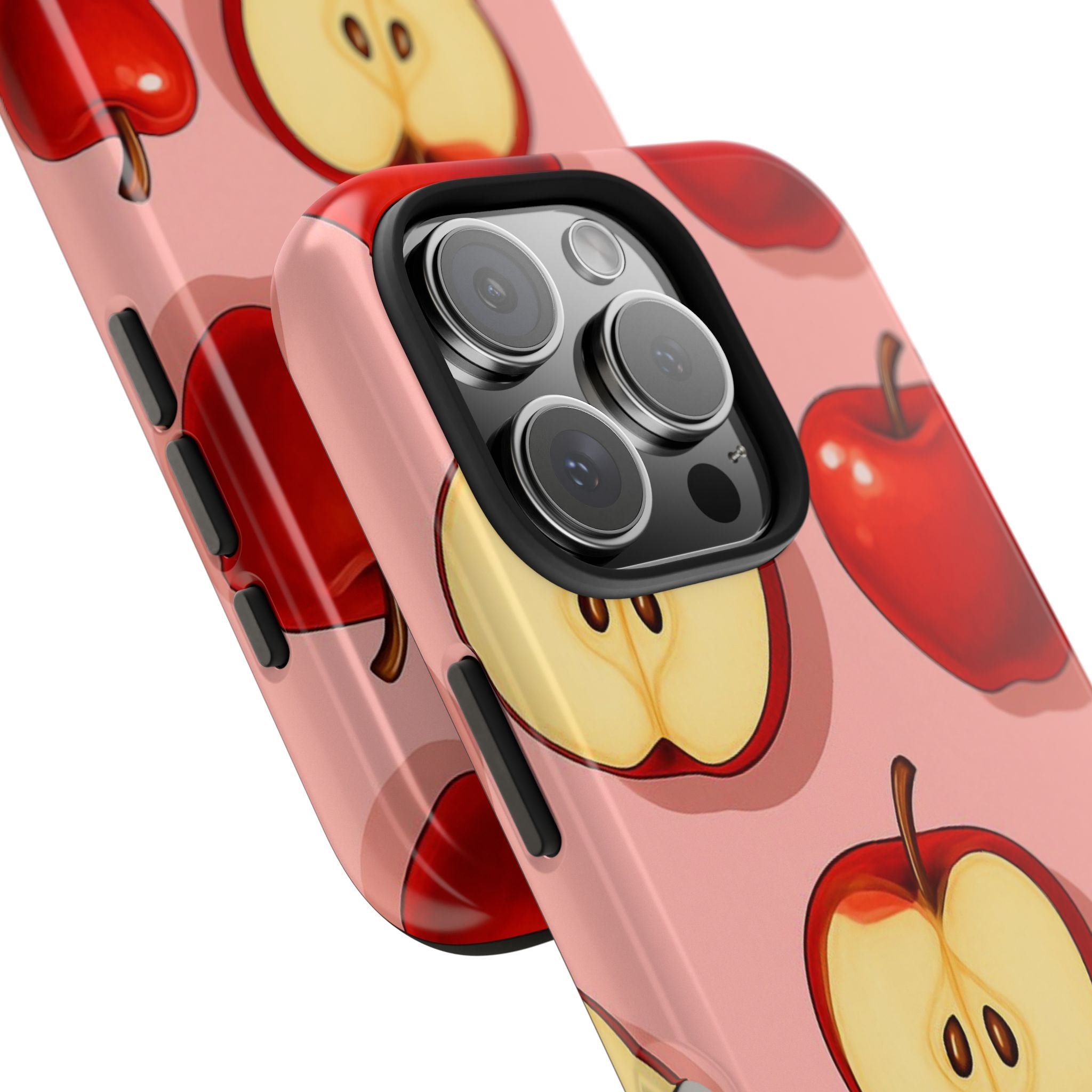 Red Apple Tough Phone Case - DOSE OF DOS BRAND