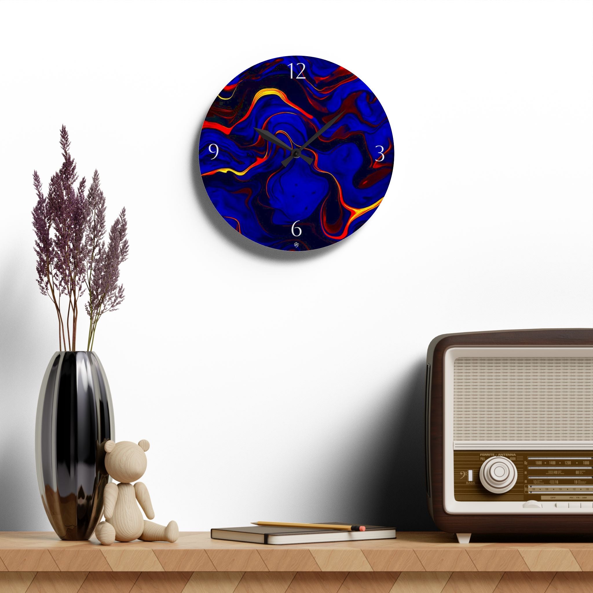 Acrylic Wall Clock - dose of dos