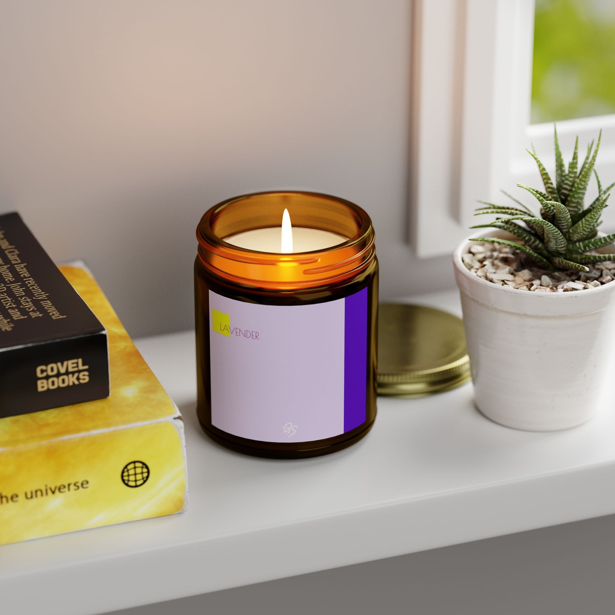 scented candle | LAVENDER | dose of dos