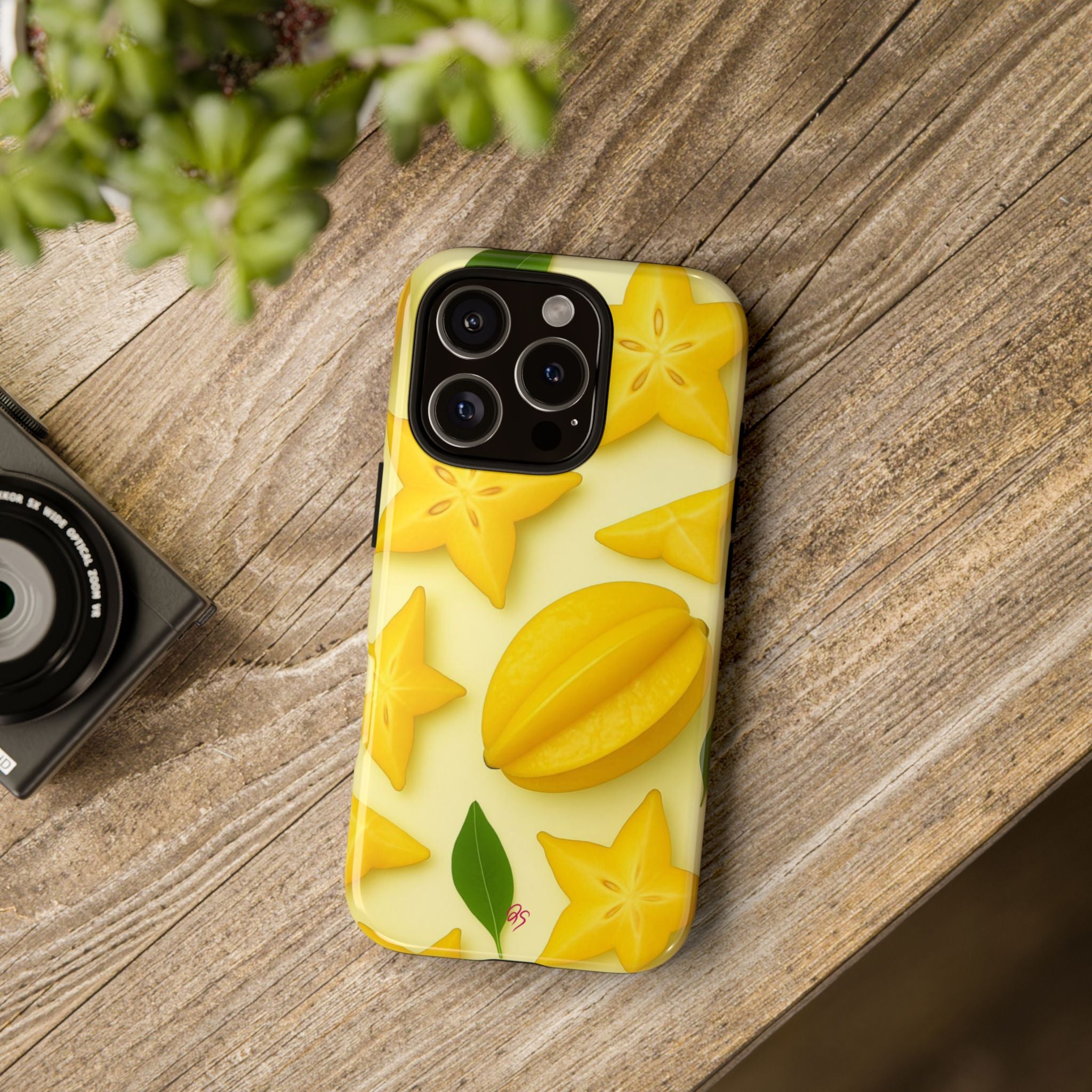 Tough Cases - Tropical Starfruit Phone Case- DOSE OF DOS