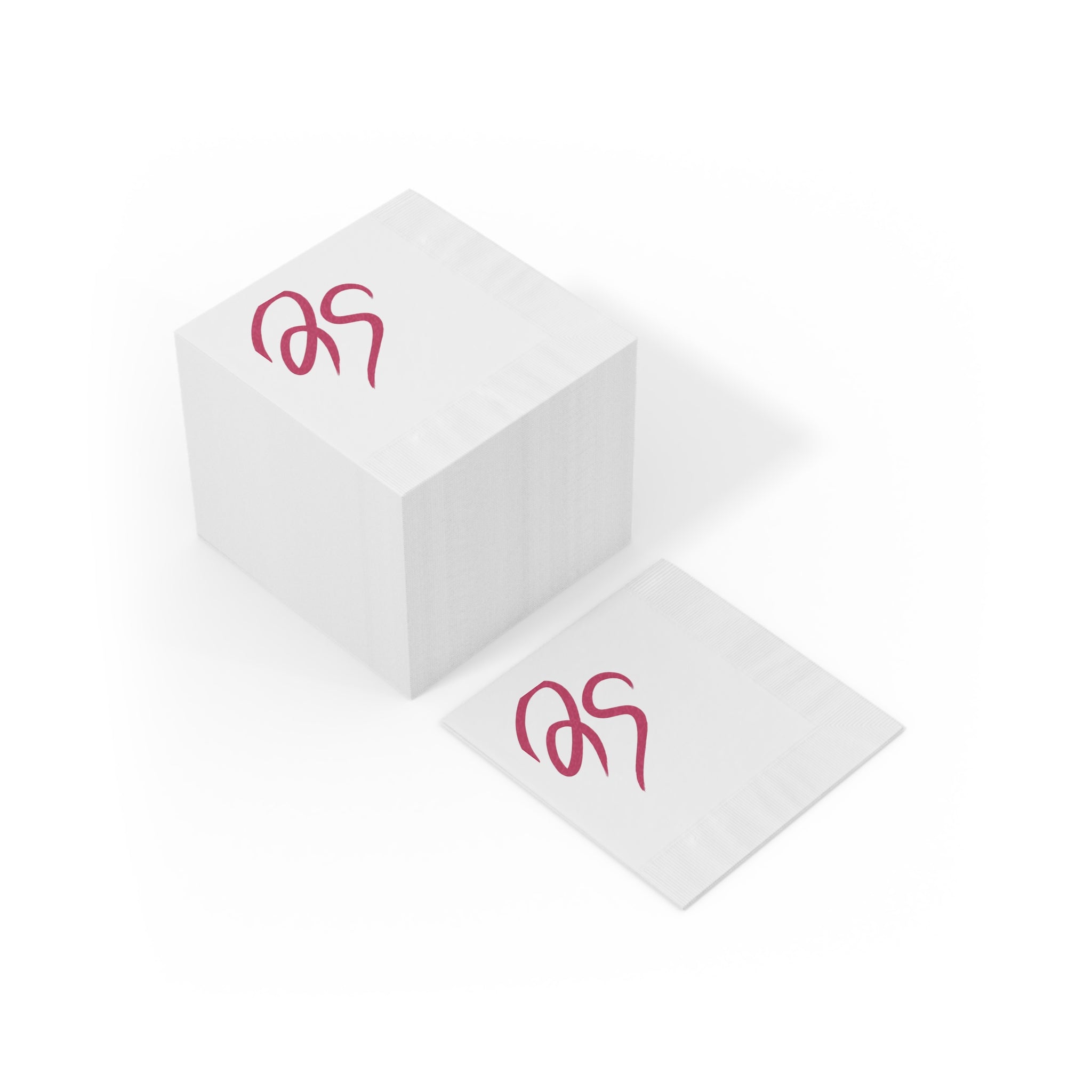 MAKE IT YOUR WAY | Personalized | White Coined Napkins | dose of dos