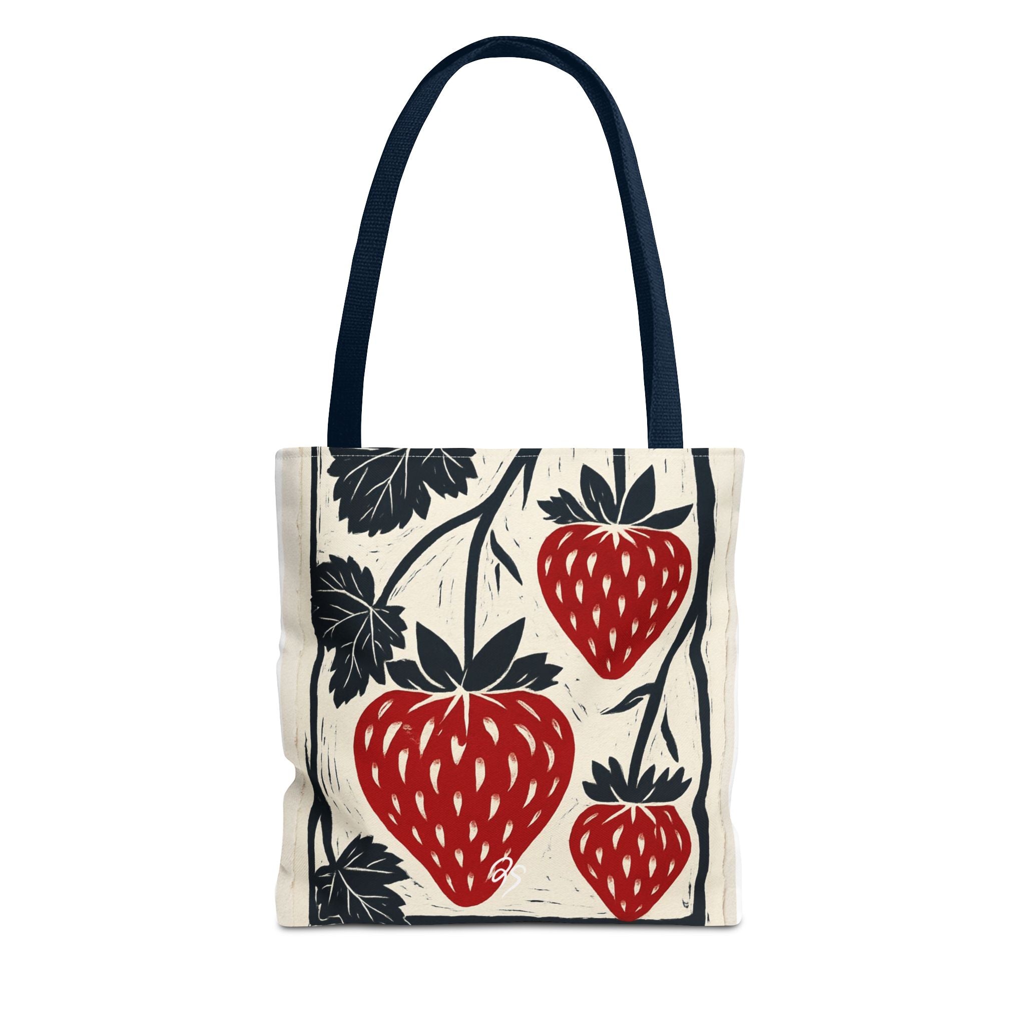 Strawberry Print Tote Bag- DOSE OF DOS