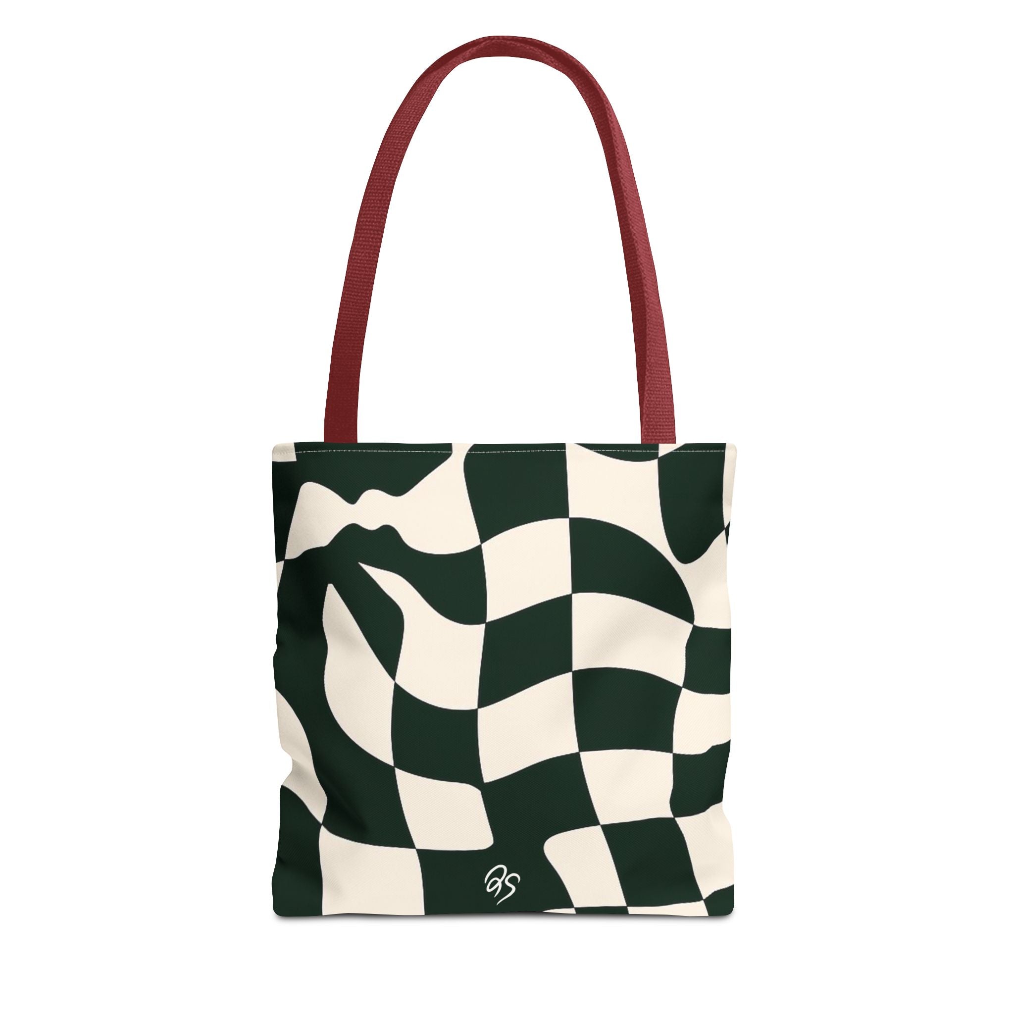 Abstract Checkered tote bag - dose of dos