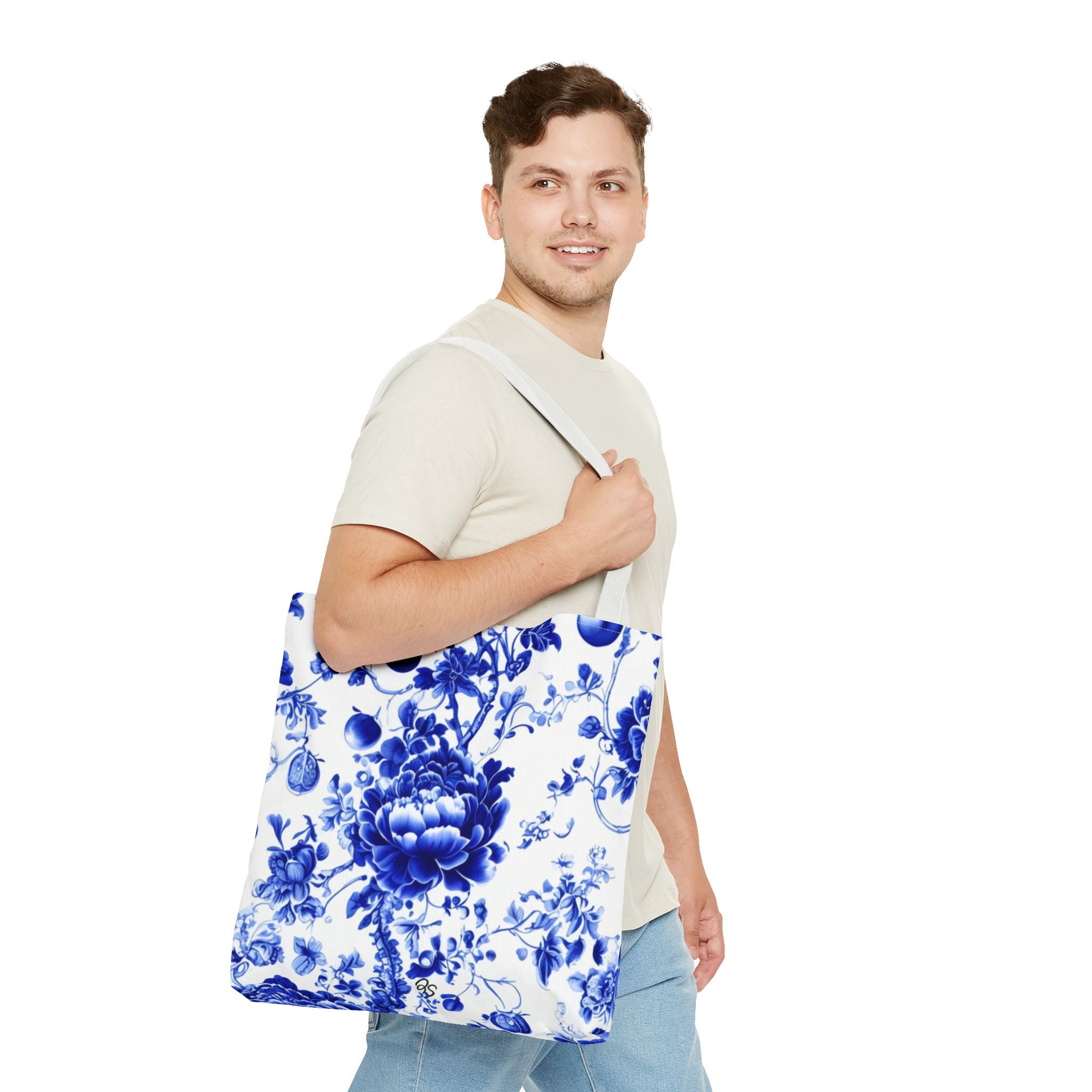 Elegant Floral Tote Bag - DOSE OF DOS
