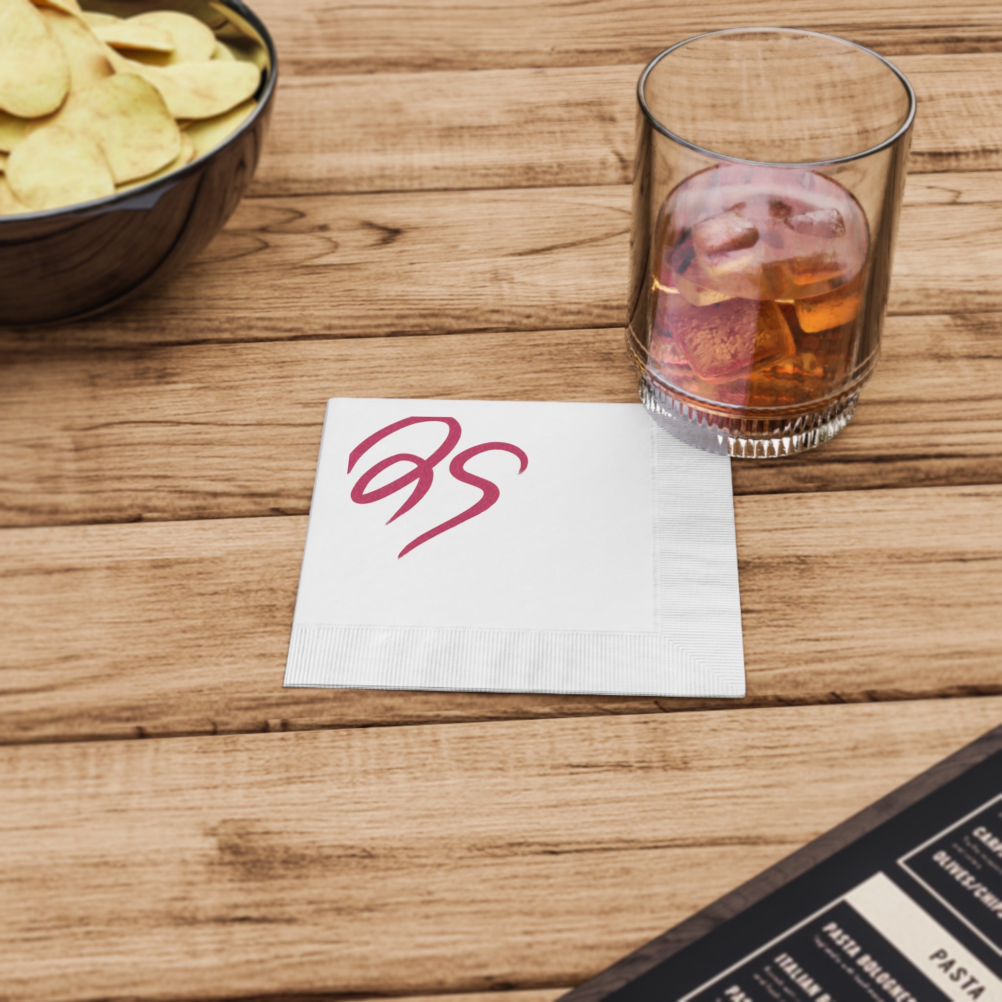 MAKE IT YOUR WAY | Personalized | White Coined Napkins | dose of dos