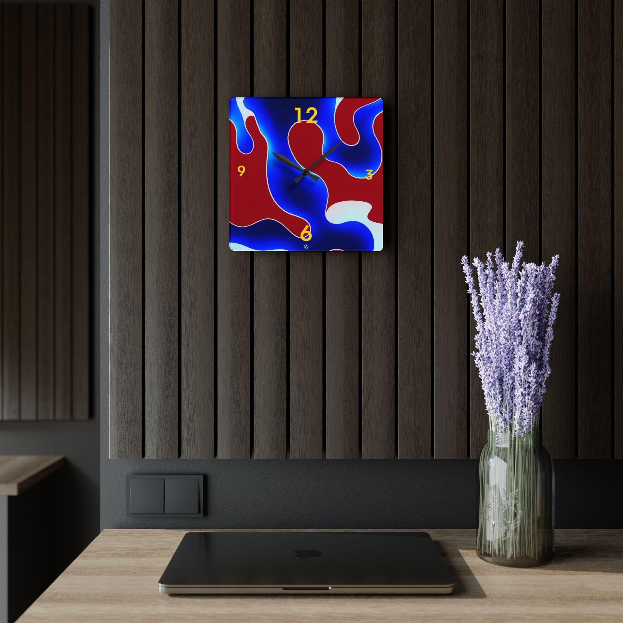 Abstract Acrylic Wall Clock - dose of dos