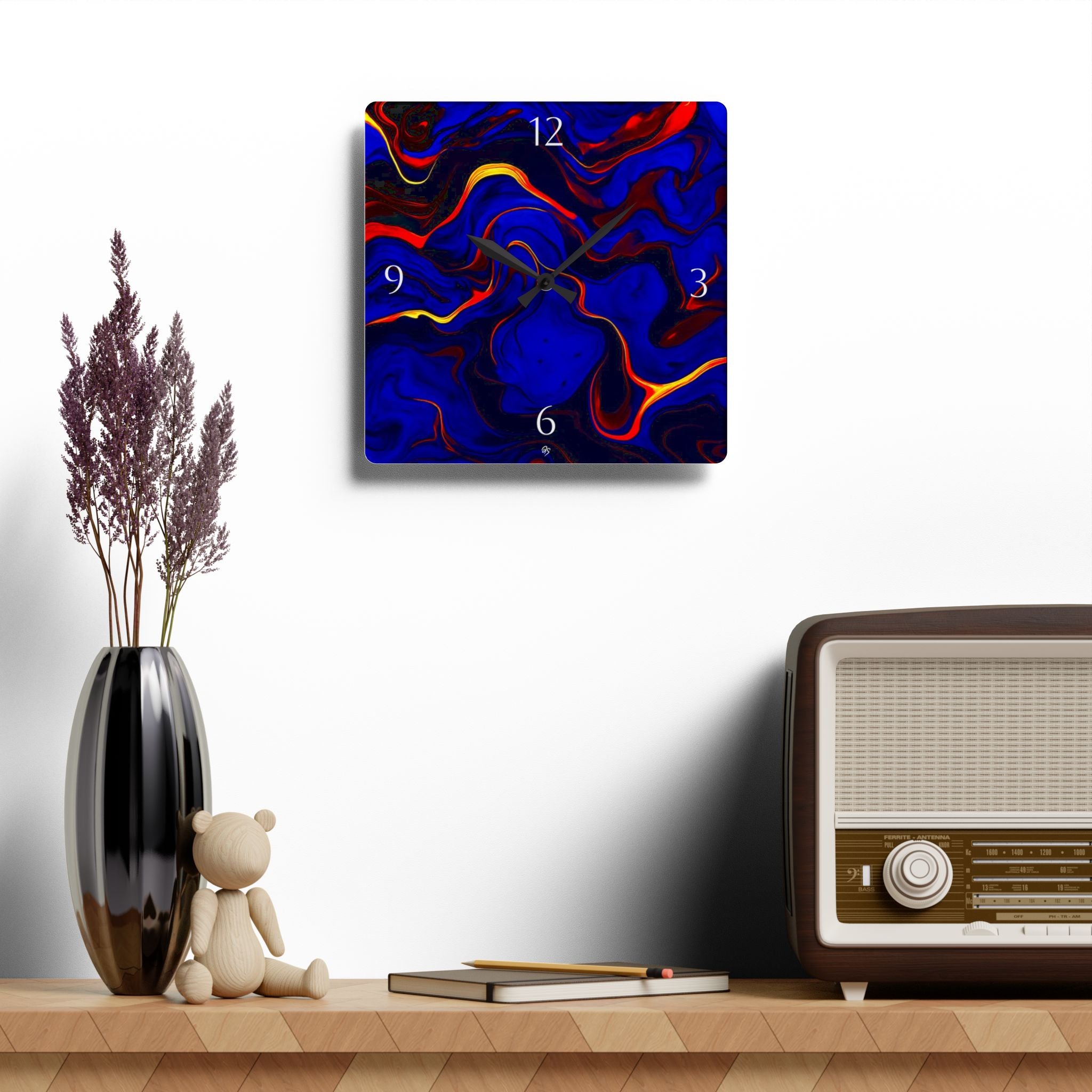 Acrylic Wall Clock - dose of dos