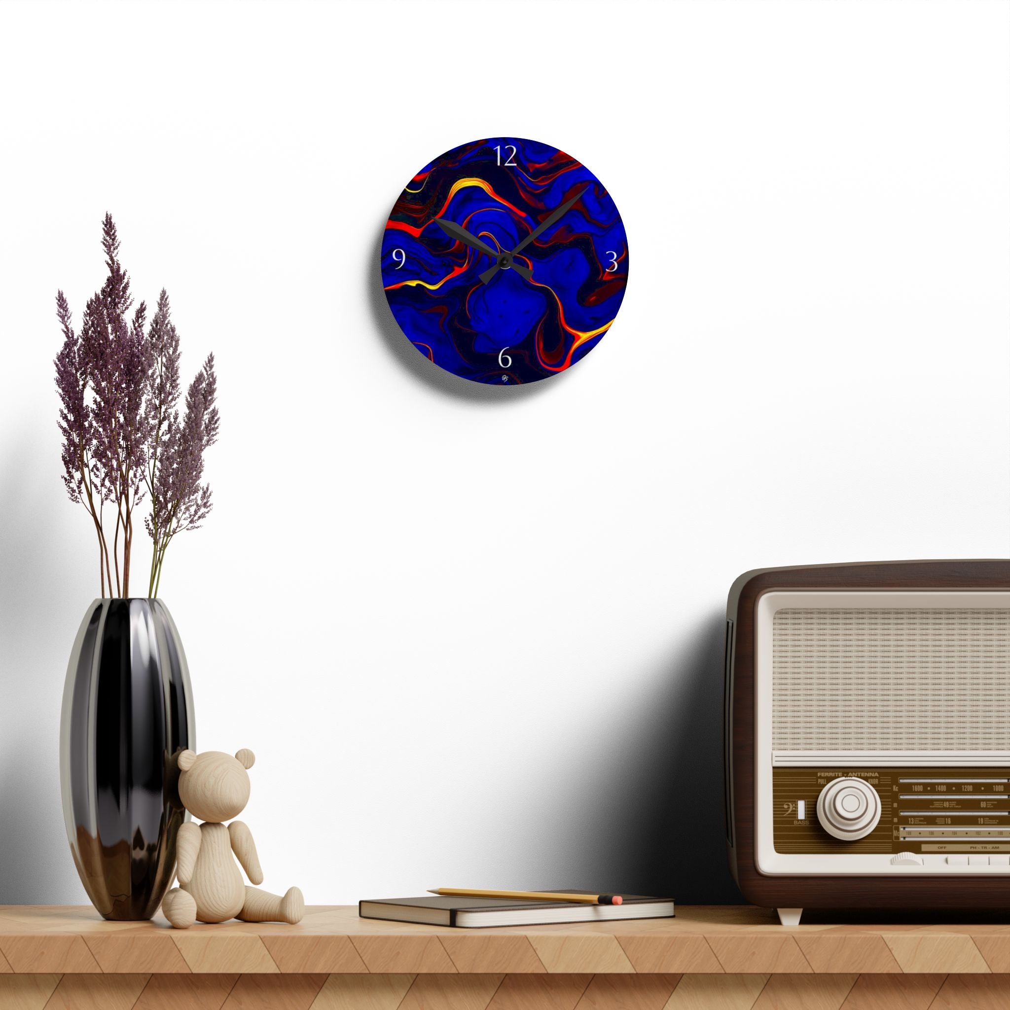 Acrylic Wall Clock - dose of dos