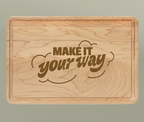 MAKE IT YOUR WAY | Personalized Wooden Cutting Board | *Engraved* Cutting Board | dose of dos