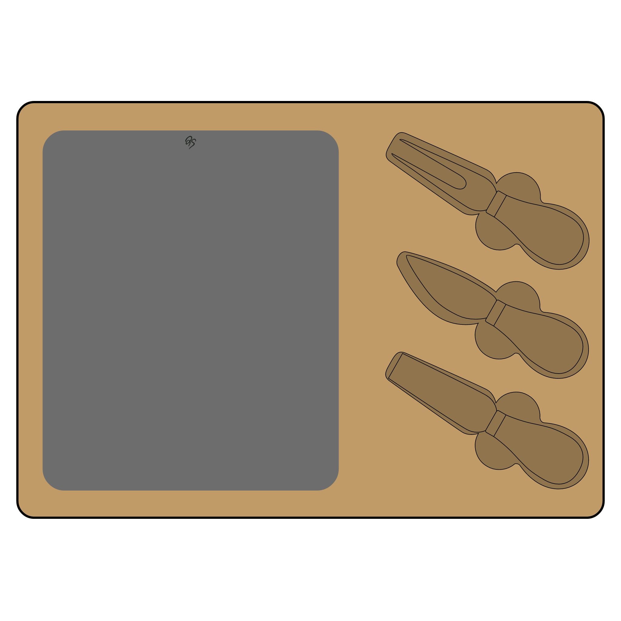 MAKE IT YOUR WAY | Personalized Charcuterie Board | *Engraved* Serving Tray | dose of dos