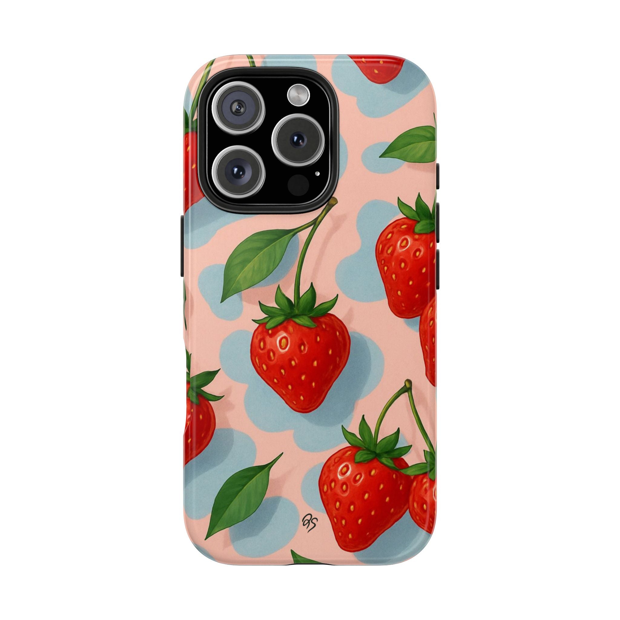 Strawberry Blossom Tough Phone Case - DOSE OF DOS BRAND