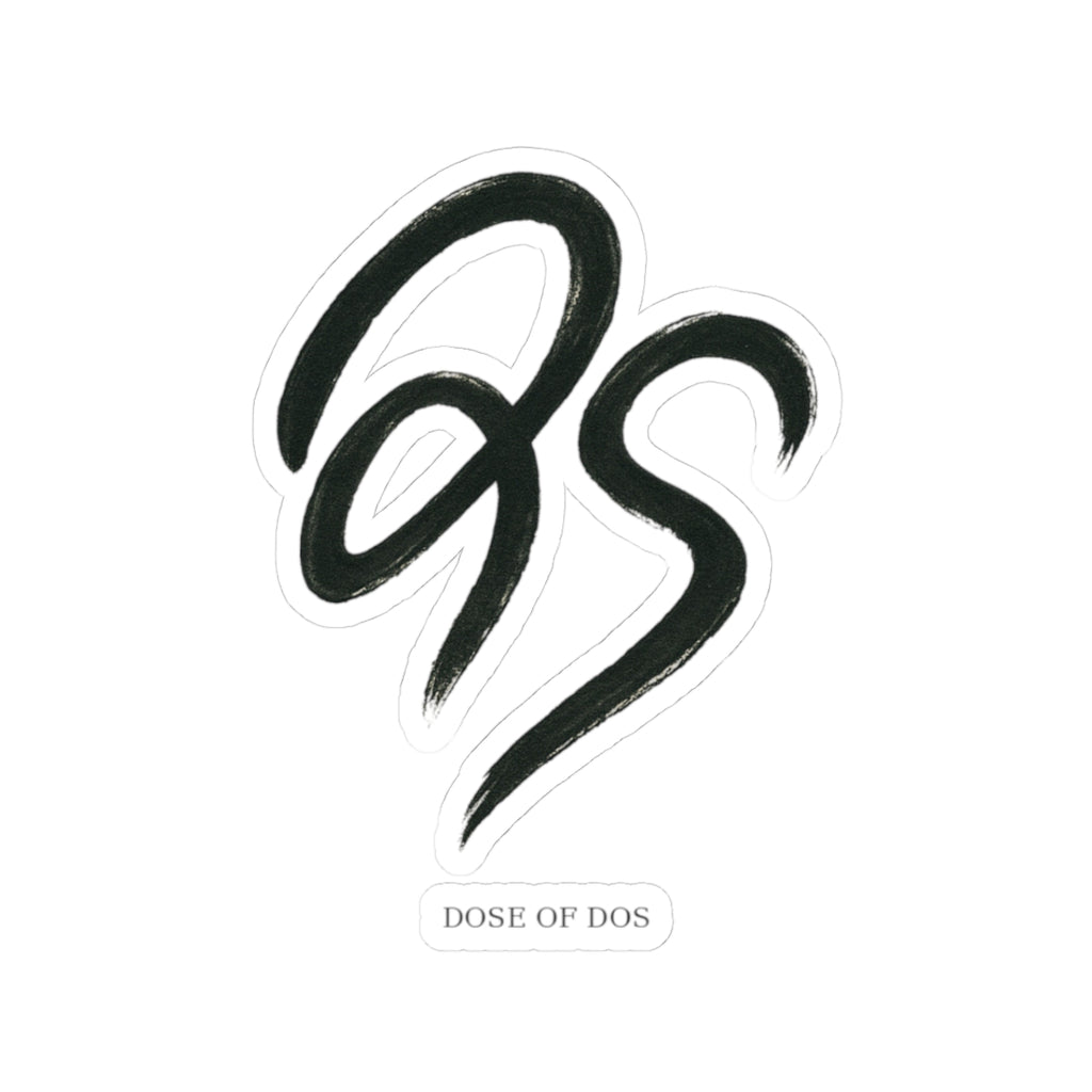 DOSE OF DOS brand sticker