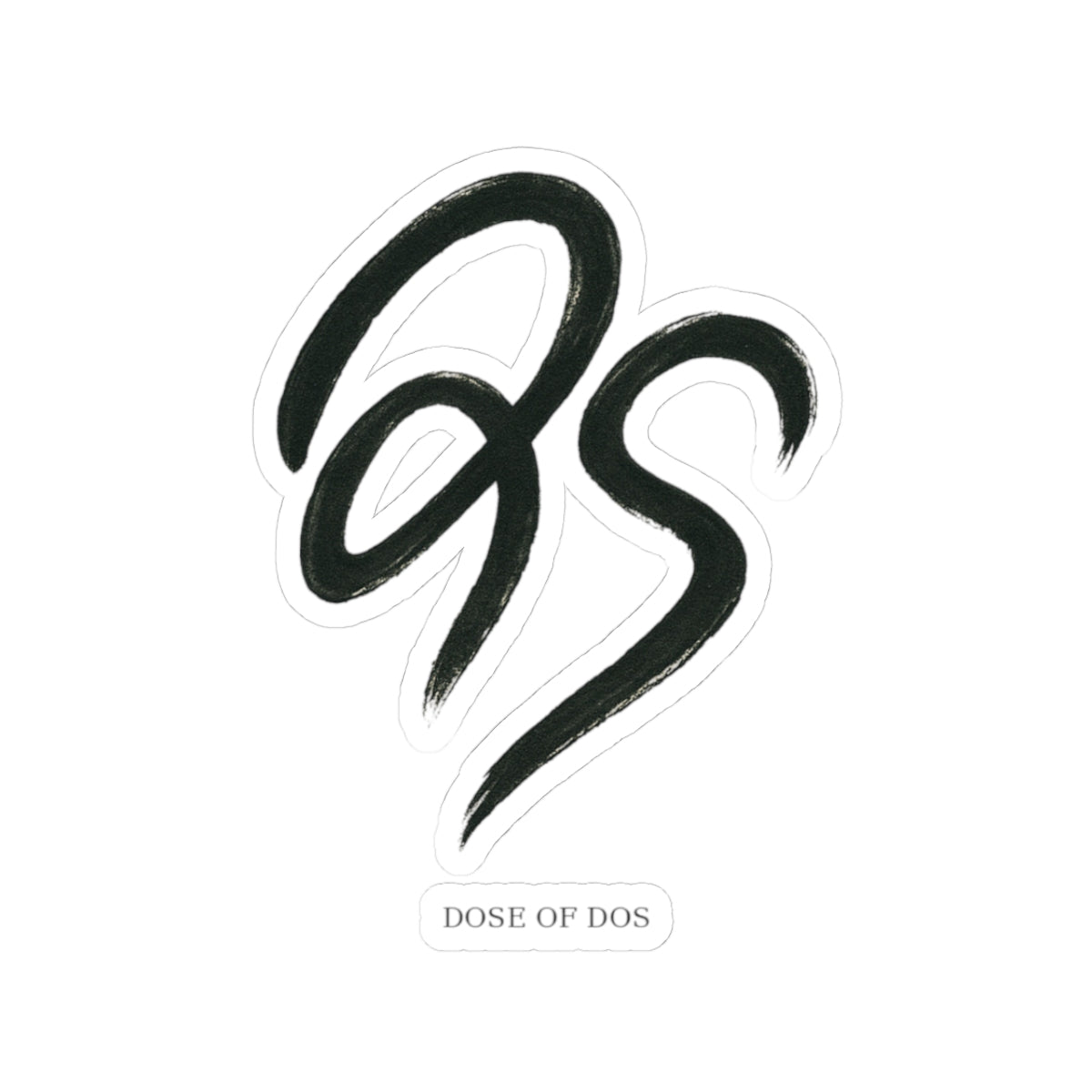 DOSE OF DOS brand sticker