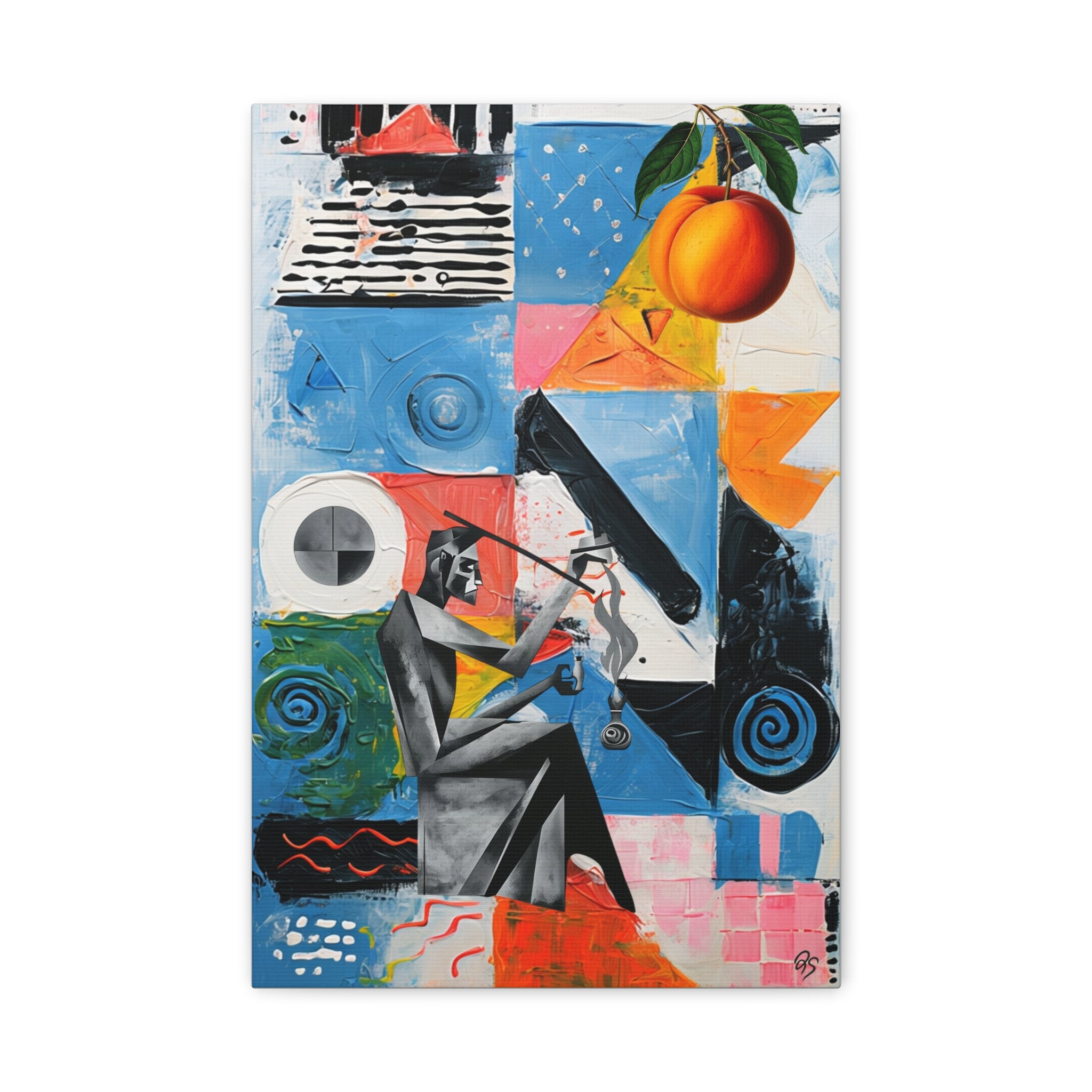 dose of dos  | abstract canvas art